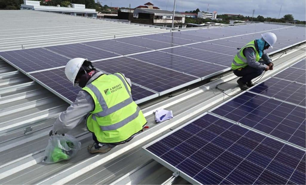 A Bright Solution Solar Panel Installation